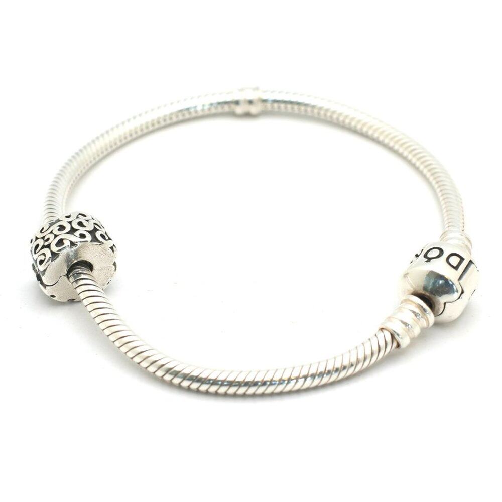 Authentic PANDORA  Swirls Clips - Picture 9 of 10